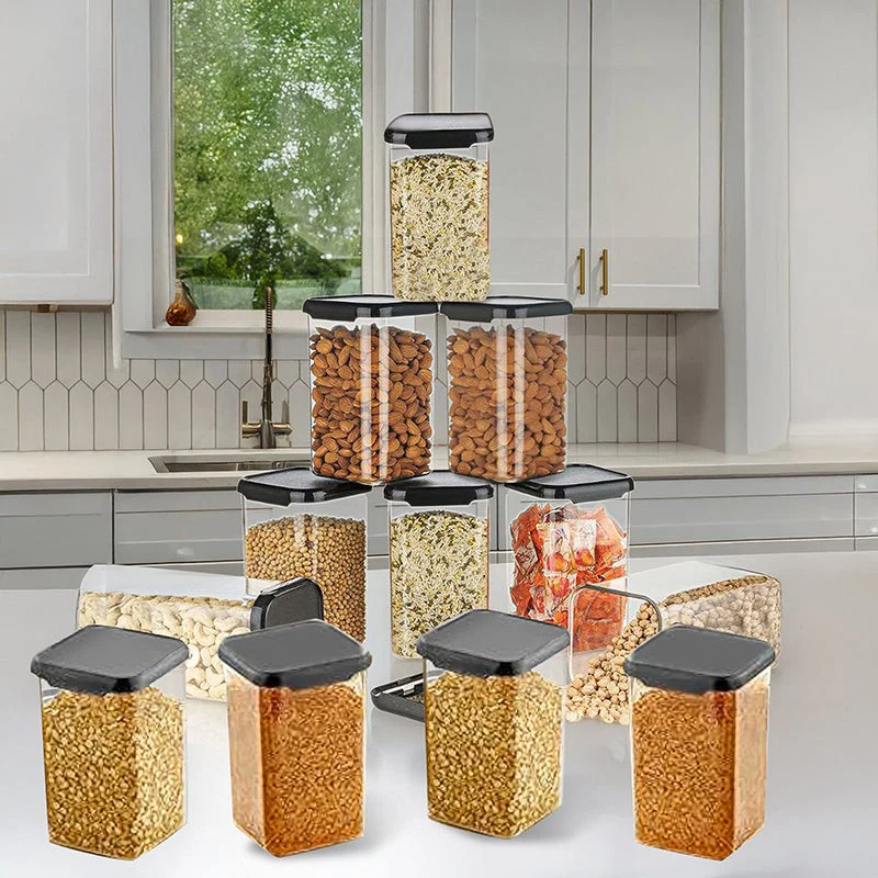 Asto Airtight Storage Container (1100 mL Each) - Set Of Twelve